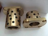 Hydraulic Cylinder Casting Flanged Bronze Bearings 60 HB Hardness