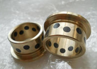 Casting Copper Flanged Bronze Bearings / 210 HB Cylinder Bearing