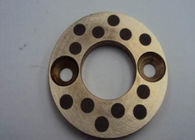 Casting Copper bearing thrust washer With Solid Lubricant Plugs