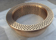 Copper Cast Bronze Bearings / Flanged Bronze Bearings -250~+400℃