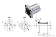 Round Flange Linear Motion Bearings With Linear Shaft LMF20UU IKO 20 × 32 × 42mm