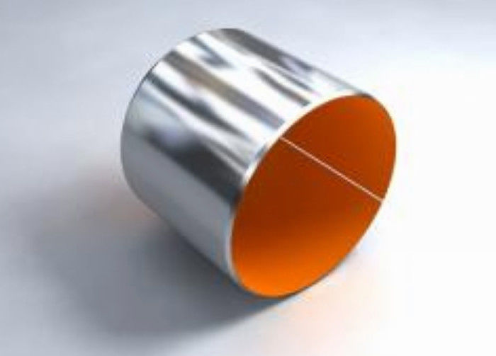 Low - Carbon Steel POM Boundary Lubricating Bearings Orange Without Lead