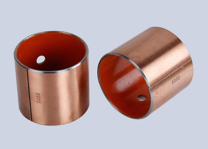 Orange POM Boundary Lubricating Bearings , Marginal Self Lubricating Bearing Materials SF-2