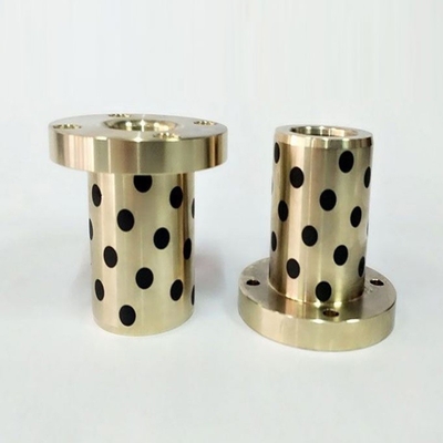 Flanging Sleeve Shoulder Type Oil Free Bushing Self Lubricating