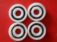 PTFE PVDF Plastic Ball Bearings Corrosion Preventive With Ceramic Or Stainless Balls