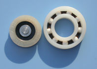 POM / PA66 High Precision Plastic Plain Bearings With Glass Stainless Balls
