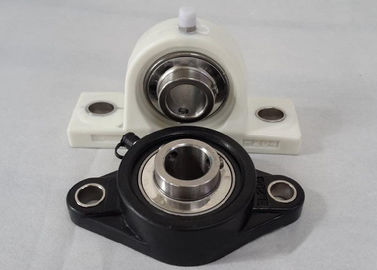 PBT Housing Plastic Pillow Block Bearing With POM , HDPE , PP , UPE , PTFE , PEEK