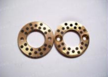 Copper Cast Bronze BearingsThrust Washer With Solid Lubricant Plugs