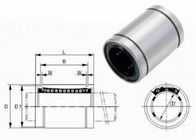 Chrome Steel / Stainless Steel linear motion ball bearing LM6UU