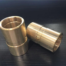 Precision Flanged Groove Cast Bronze Bearings Spiral Inside Groove Bearings