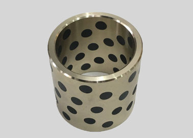 Phosphor Cast Bronze Bearings Graphite Plugged Bushings Durable Material