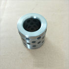 Graphite Plugged CNC Cast Bronze Bearings High Load Capacity