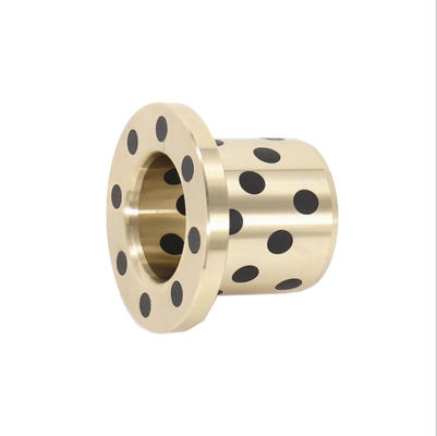 C86300 SAE430B Manganese Bronze Flange Bushings Solid Lubricant Centrifugal Casting