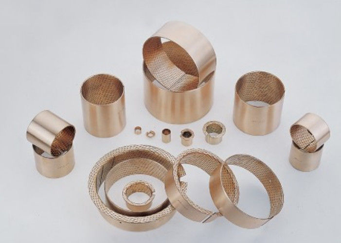 DIN1494 / ISO3547 Sliding Wrapped Bronze Bearing Low Maintenance With Lubrication Pockets
