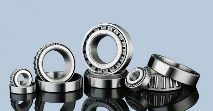 Single - Row Or Double Row Hardened Taper Rolling Bearing High Carbon Chromium Steel 0