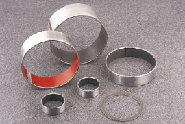 Sliding Stainless Steel Bushing , PTFE Self - Lubrication Multilayer Composite Bearings 0