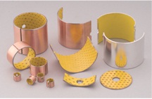 POM Boundary Lubricating Bearings Low Carbon Steel + Porous Bronze + Yellow POM 2
