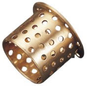 Oil Apertures Wrapped Bronze Plain Bush Bearing For Engineering Machines 2