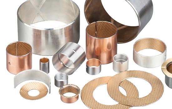 Oilless Bronze Engine Bimetal Bearing Bushes AISn20Cu Steel 4