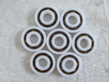 180℃ PTFE Ball Bearings Corrosion Resisting Plastic Bearings